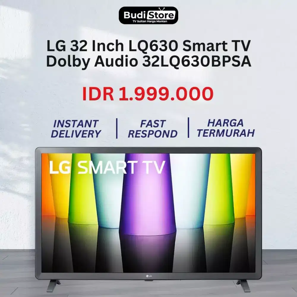 LG 32 Inch LQ630 Smart TV Dolby Audio 32LQ630BPSA