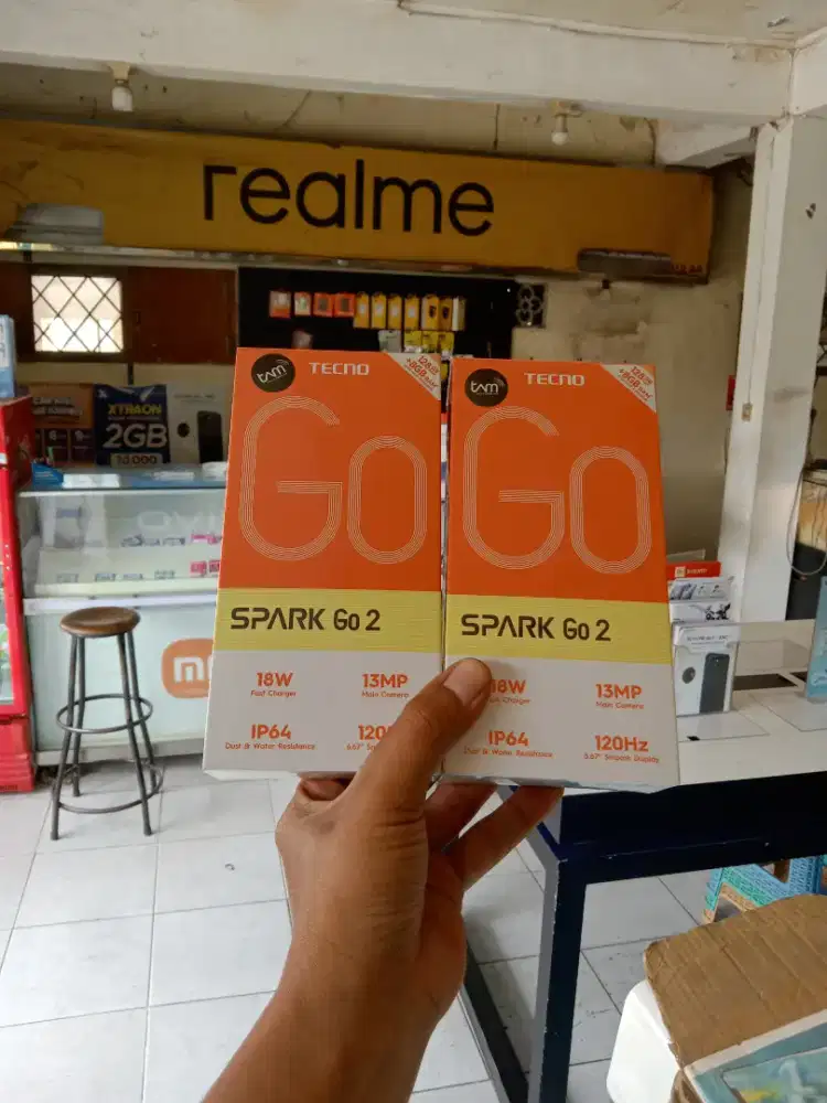 FAST RESPON WA Tecno Spark GO2 4+4/128 Garansi resmi 13bln