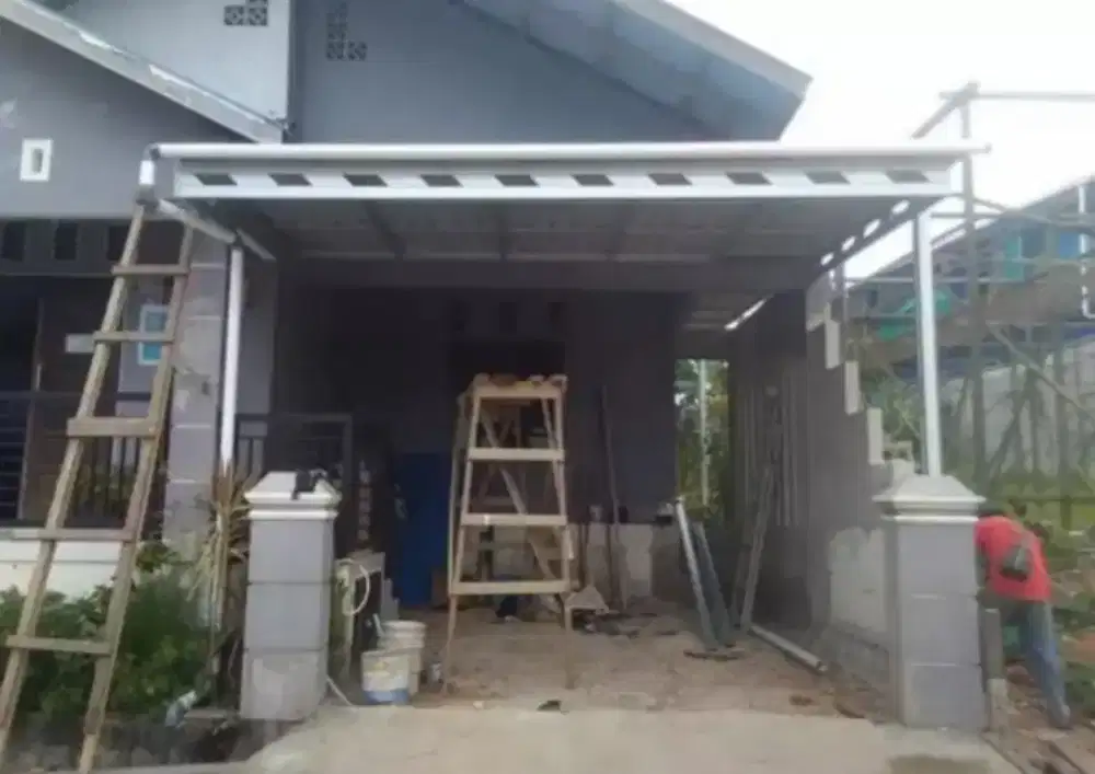 Pasang kanopi baja ringan promo