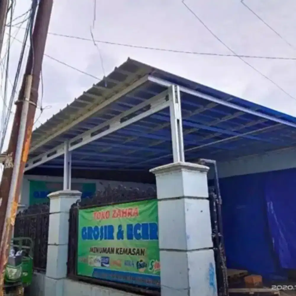 Pasang kanopi dan garasi baja ringan