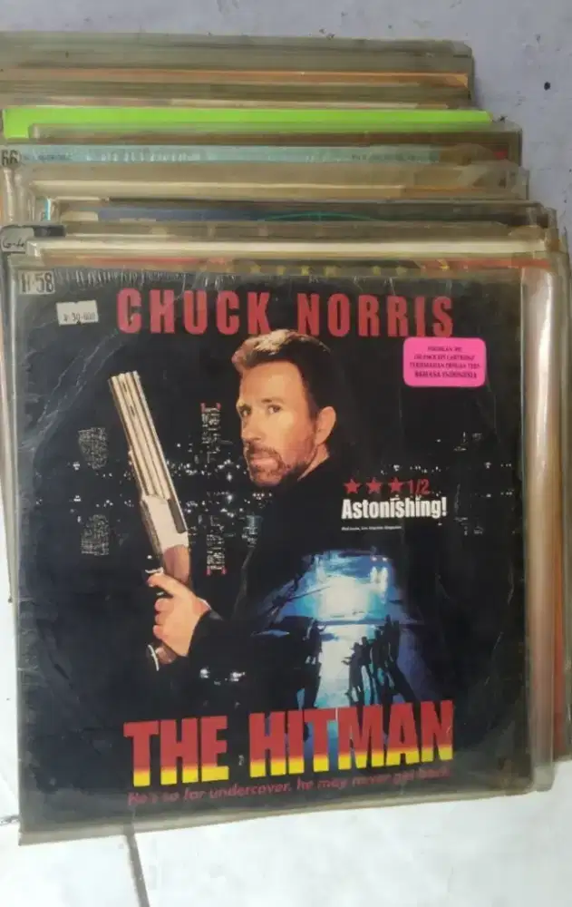 Borongan 28 kaset laser disc jadul