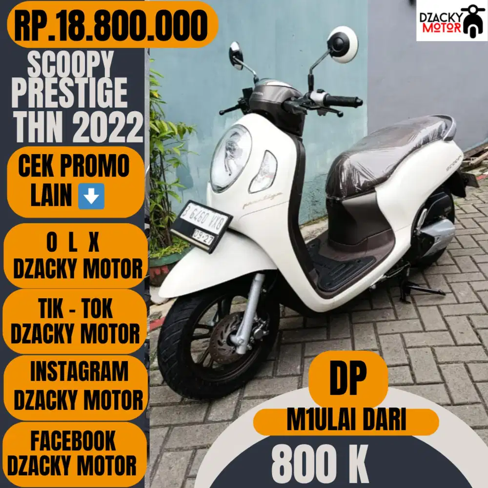 SCOOPY PRESTIGE 2022 SECOND LIKE NEW