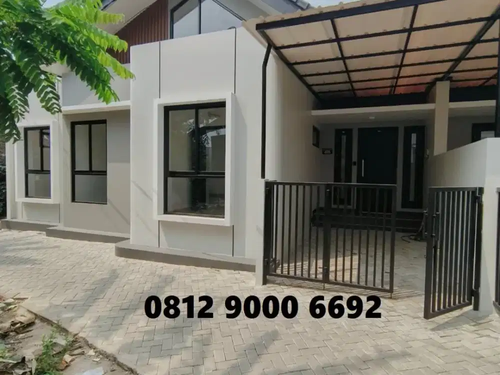 Dijual Rumah Baru di Lengkong Gudang nempel BSD serpong tangerang