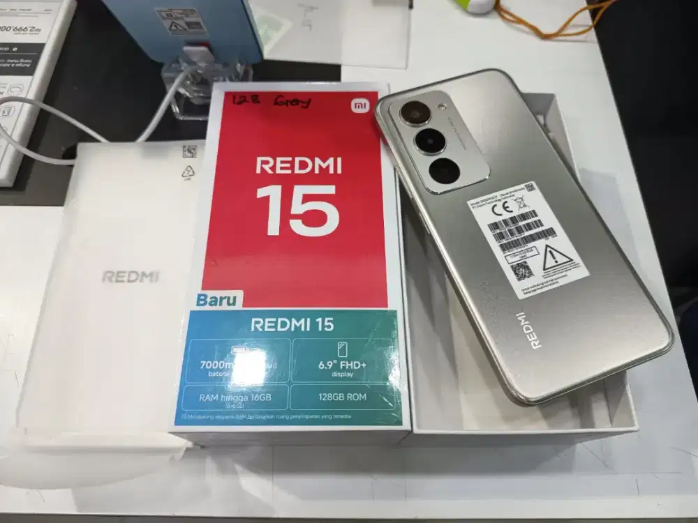 Redmi 15 8/128 nfc baterai 7000mah