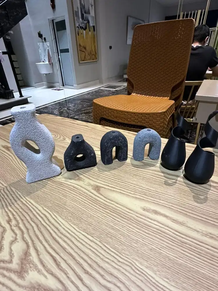 Berbagai pot bunga nordic