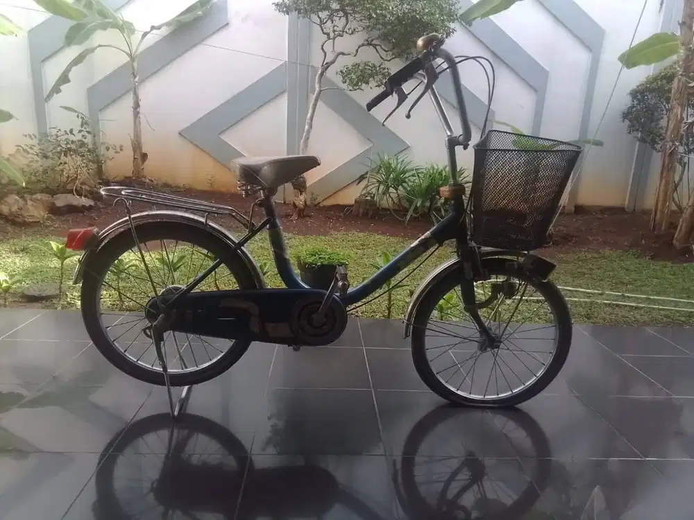 Bisa nego - asli jepang sepeda biru ukuran 20