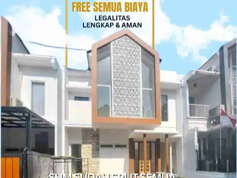 Rumah 2 lantai siap huni di janti sukun kota malang