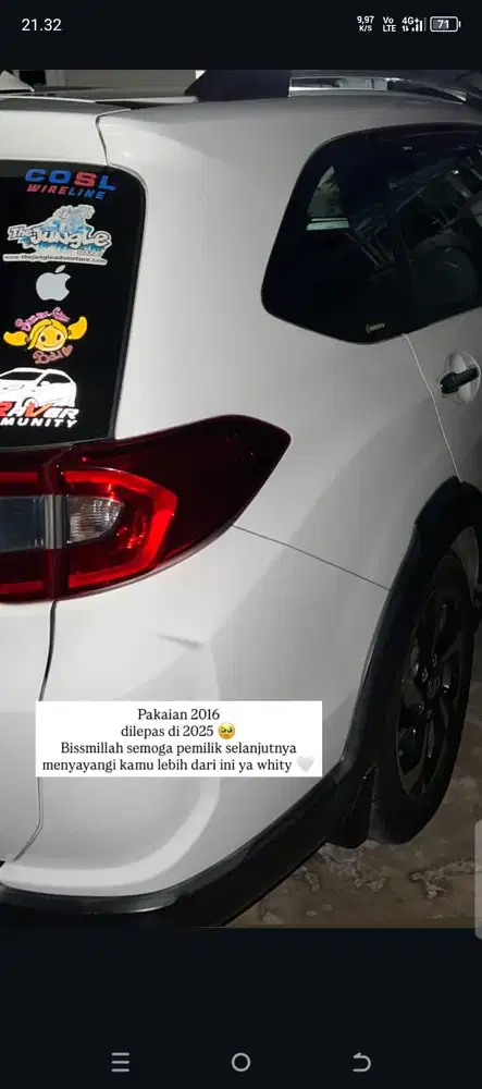 Honda BR-V 2016 Bensin