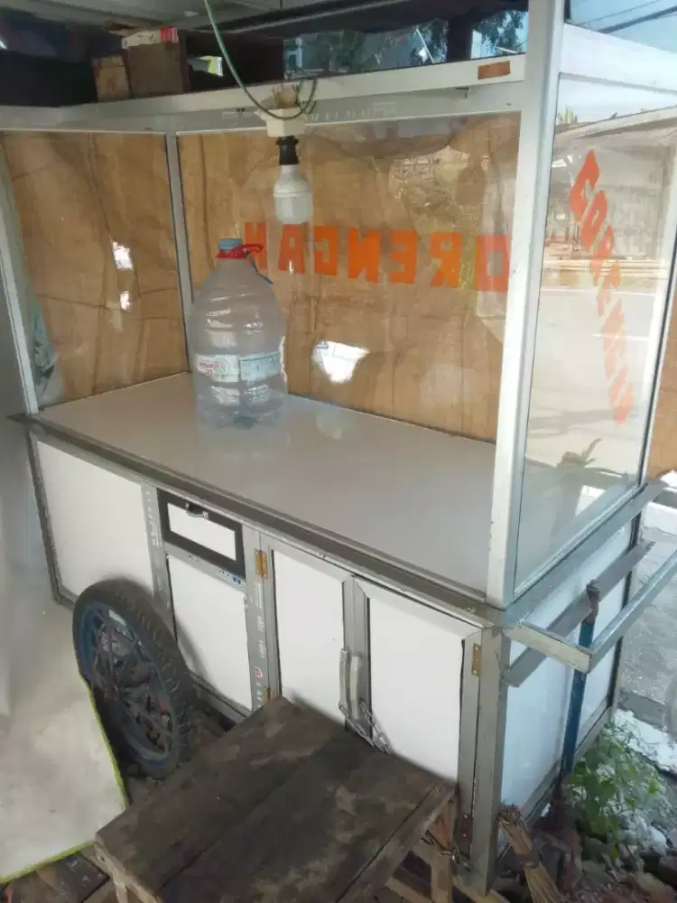 dijual gerobak gorengan