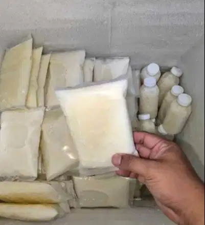 100 liter susu kambing etawa murni kemasan sachet 200ml siap reseller