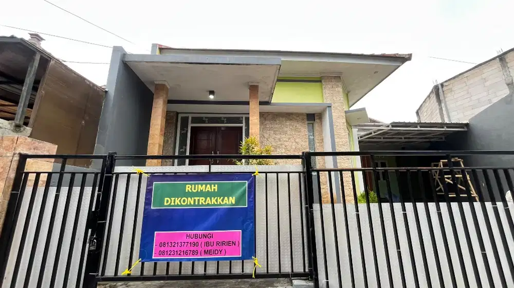 RUMAH DIKONTRAKKAN – LOKASI STRATEGIS & SIAP HUNI!