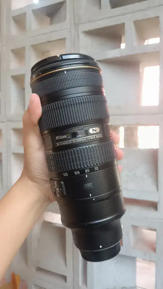 Tele Nikon AF 70-200 f2.8 VR II