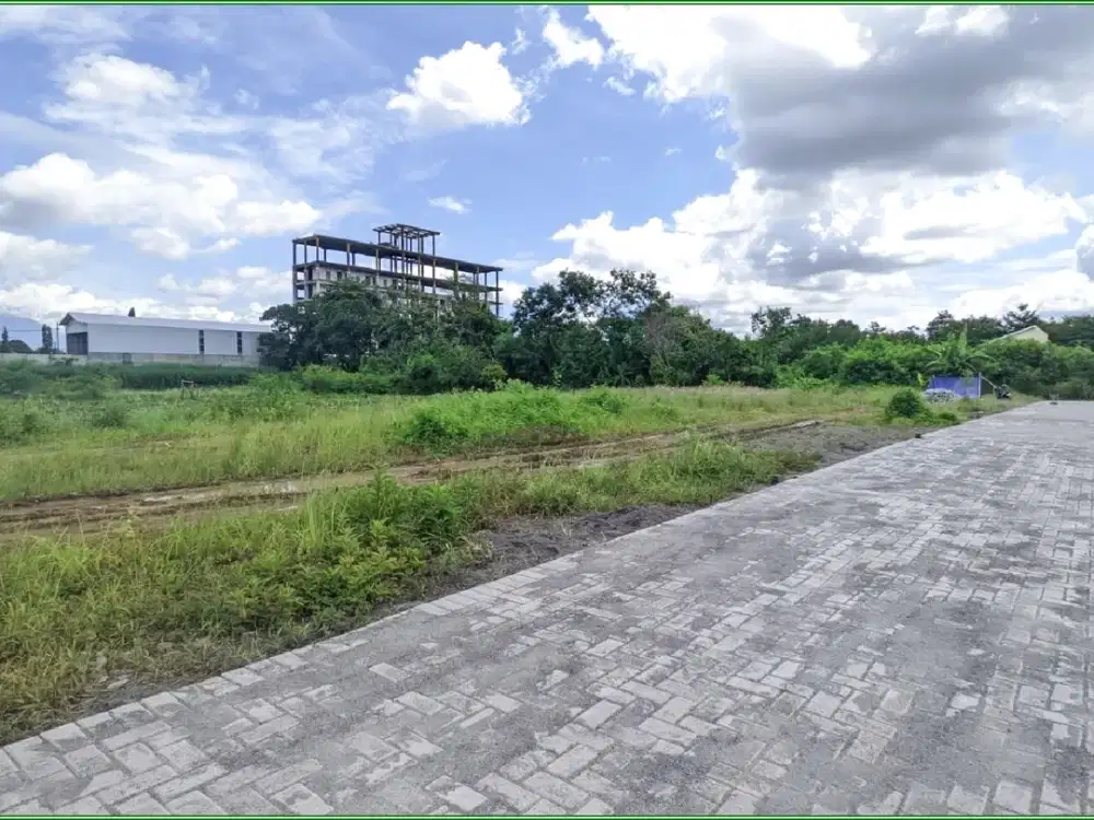 Tanah Strategis Barat Tugu Jogja Lokasi di Jl. Kabupaten
