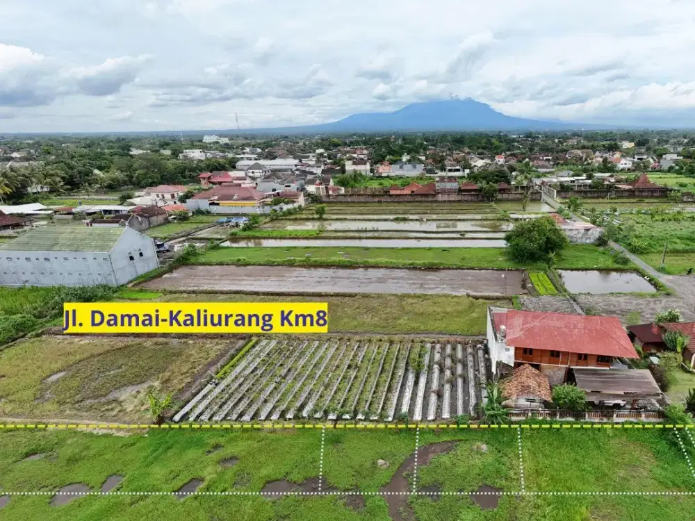 Tanah Sleman Kaliurang Km 8, Lokasi Asri untuk Kos atau Homestay