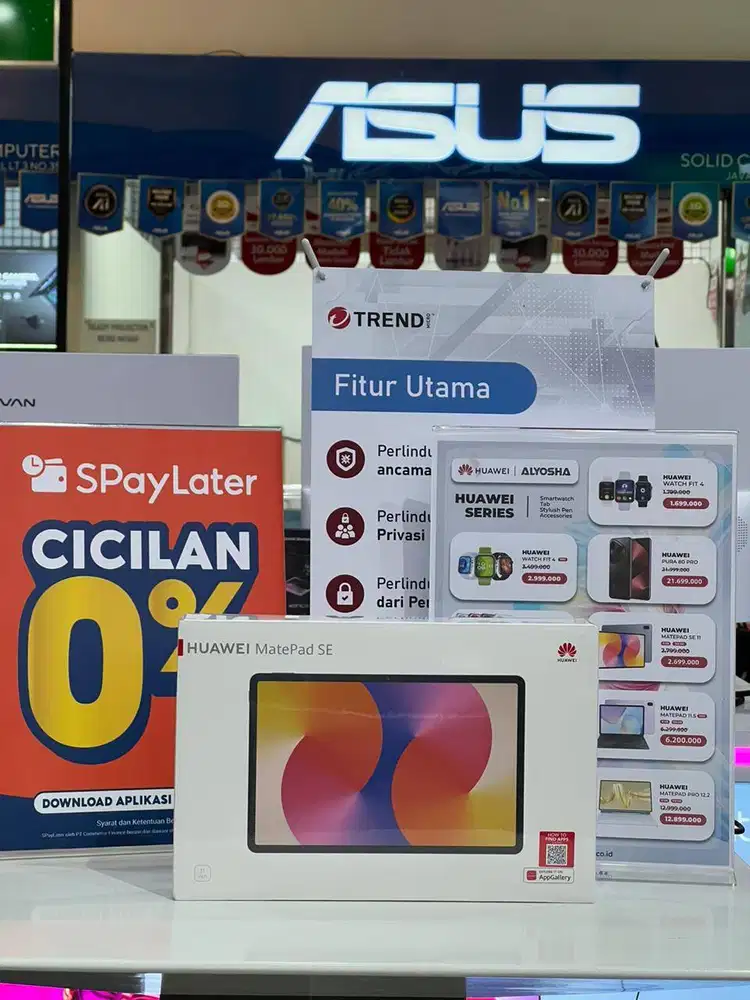 Huawei MatePad SE 11 Inch Display FHD+ WiFi 6GB 128GB 7700mAh Metal Un