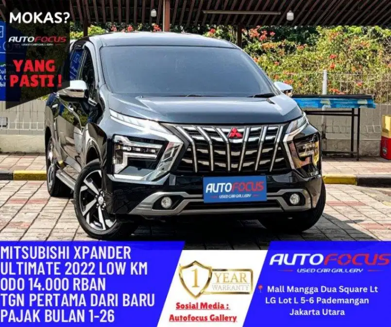 Mitsubishi Xpander AT Ultimate Facelift 2022 Low Km 14rba
