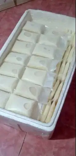 100 liter susu kambing etawa murni 100% kemasan sachet 200ml siap jual