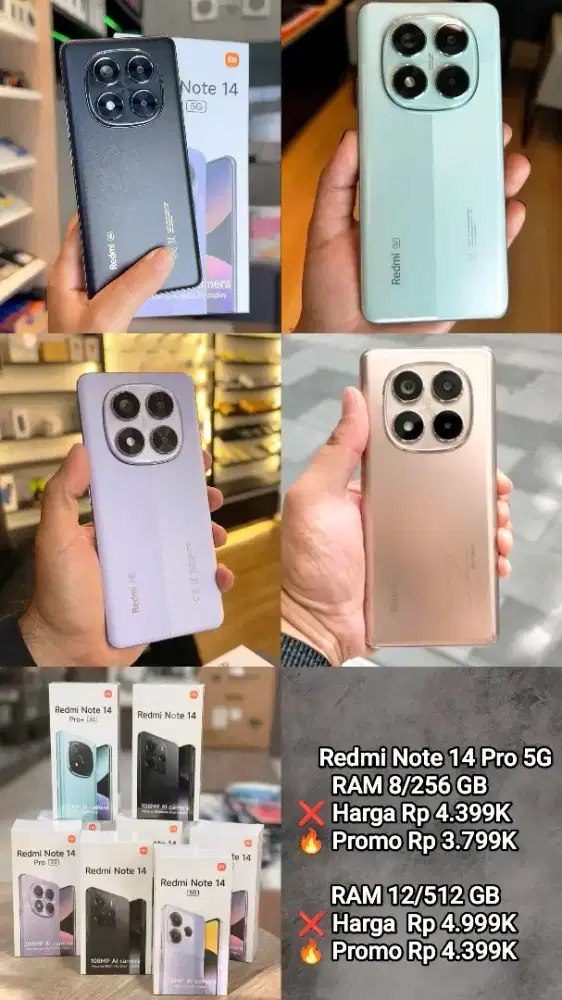Redmi Note 14 Pro 5G  | Promo Akhir Bulan