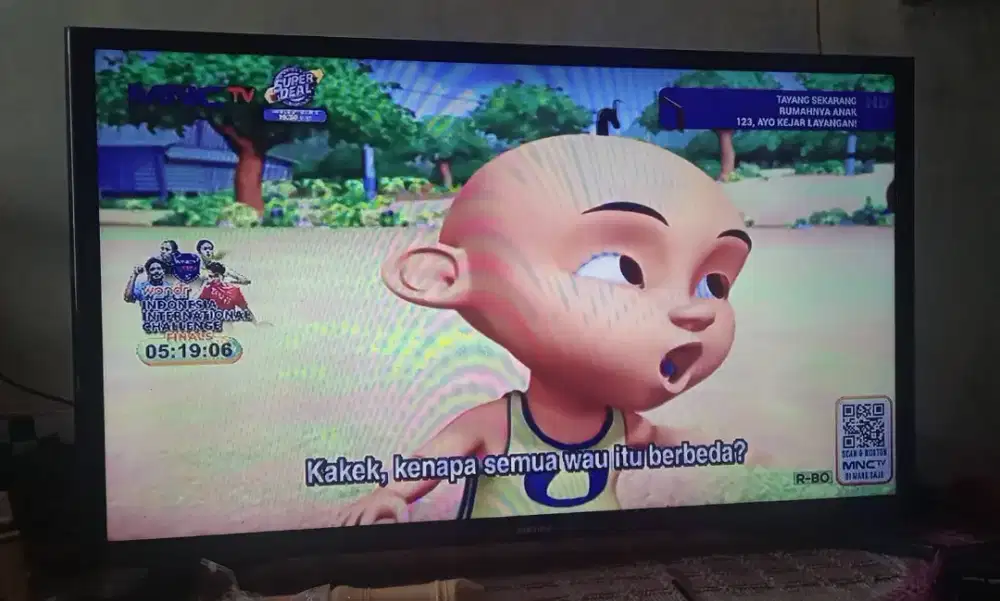 TV LED SAMSUNG 32 INCH ANALOG + STB + REMOT