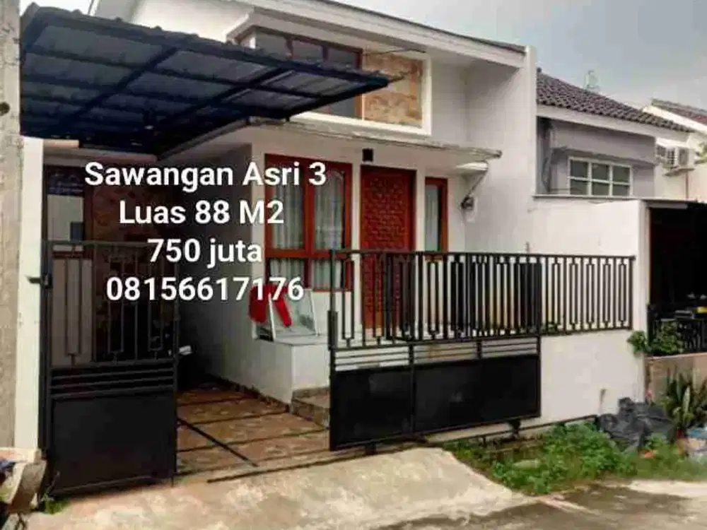 Jual Rumah Murah di perum Sawangan Asri 3 depok