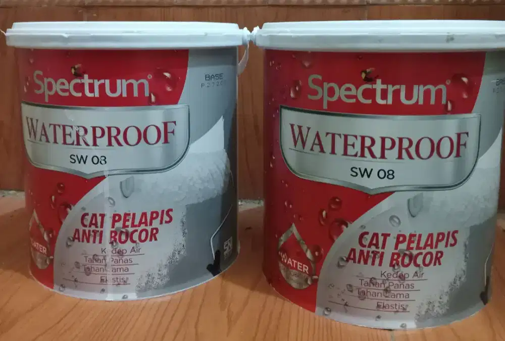 Cat anti bocor waterprof 2galon kecil 4,5liter