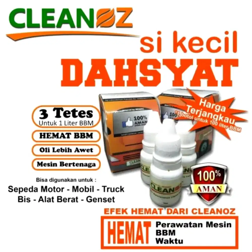 Cleanoz untuk masa depan kendaraan anda