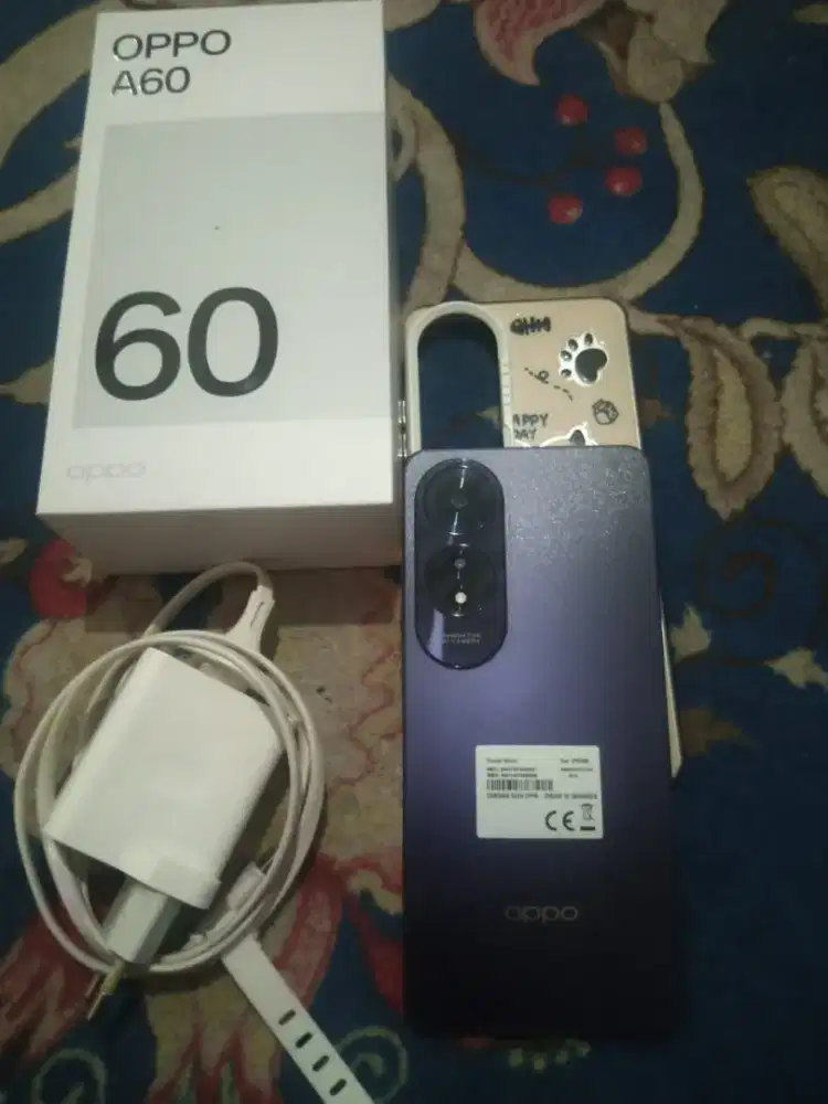 Oppo A60 second ori fullset mulus
