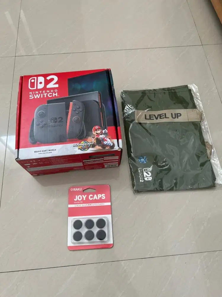 nintendo switch 2 baru fullset tanpa game