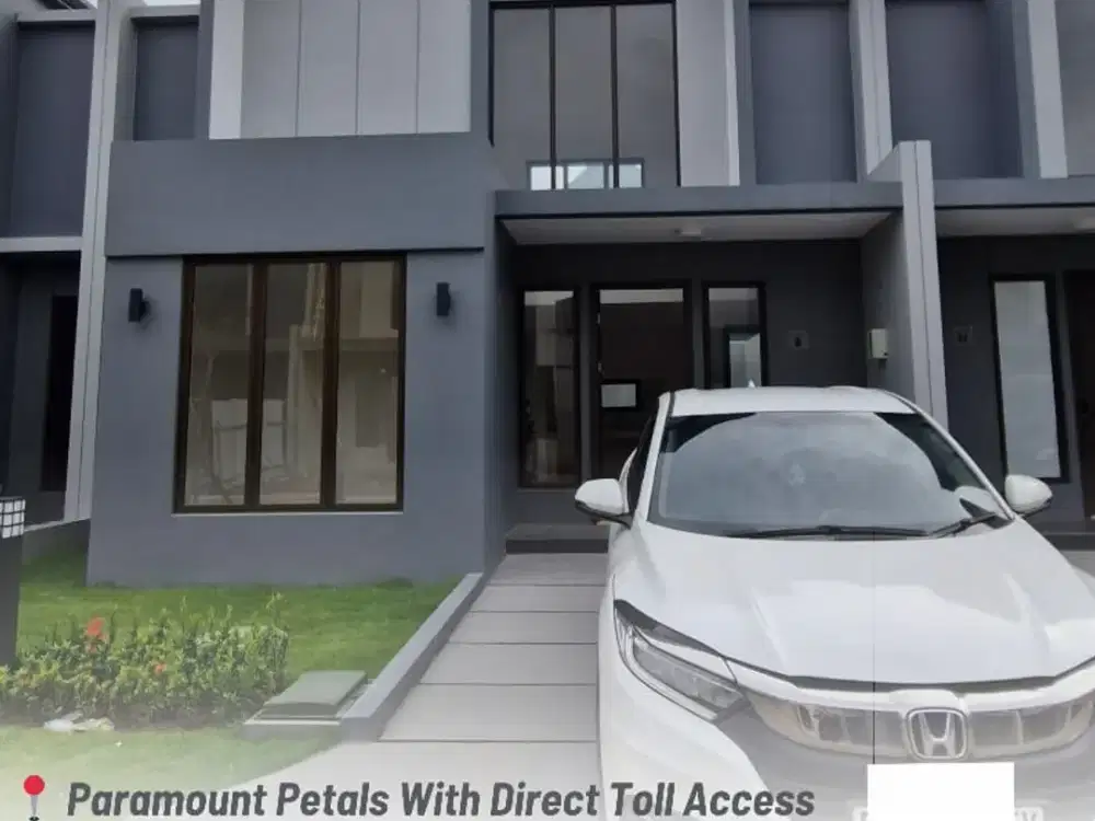 DIJUAL BU Harga di bawah PPJB Rumah Cluster Gardenia Paramount Petals Tangerang