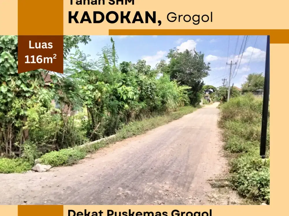 Kavling Hunian 10 Menit Luwes Gading Solo, 2,8 Jutaan/m