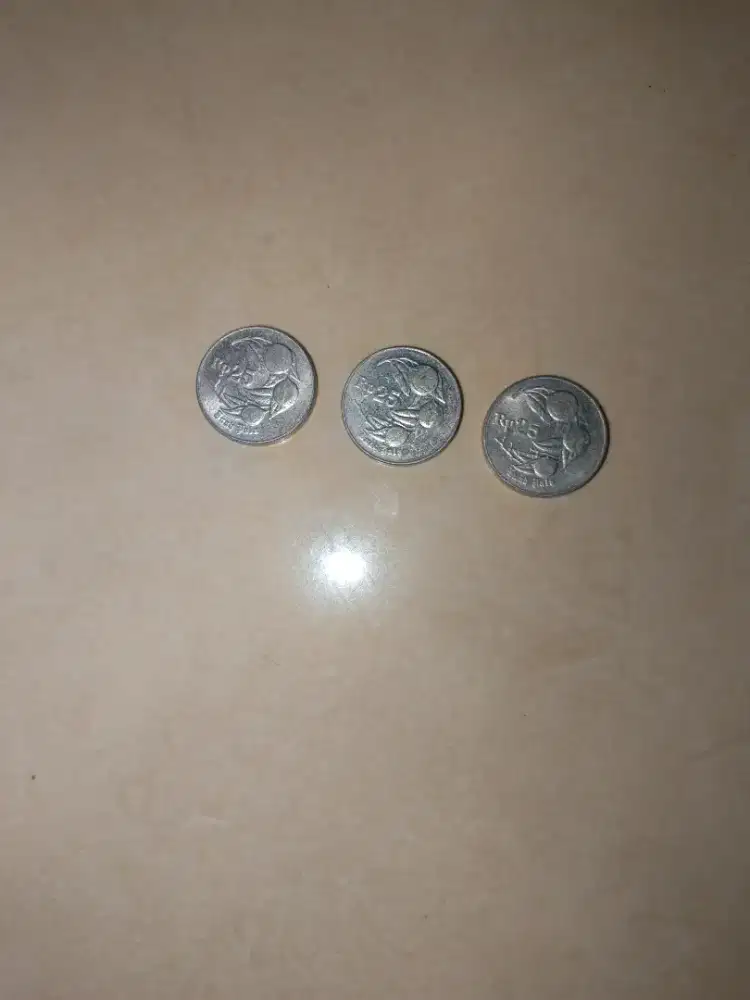 Uang Koin Kuno Rp 25
