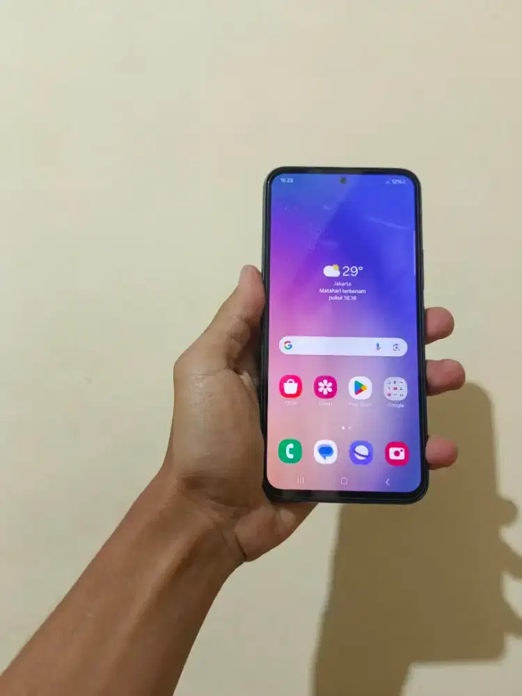 Samsung a54 5G 8/256 ex resmi black mulus fullset