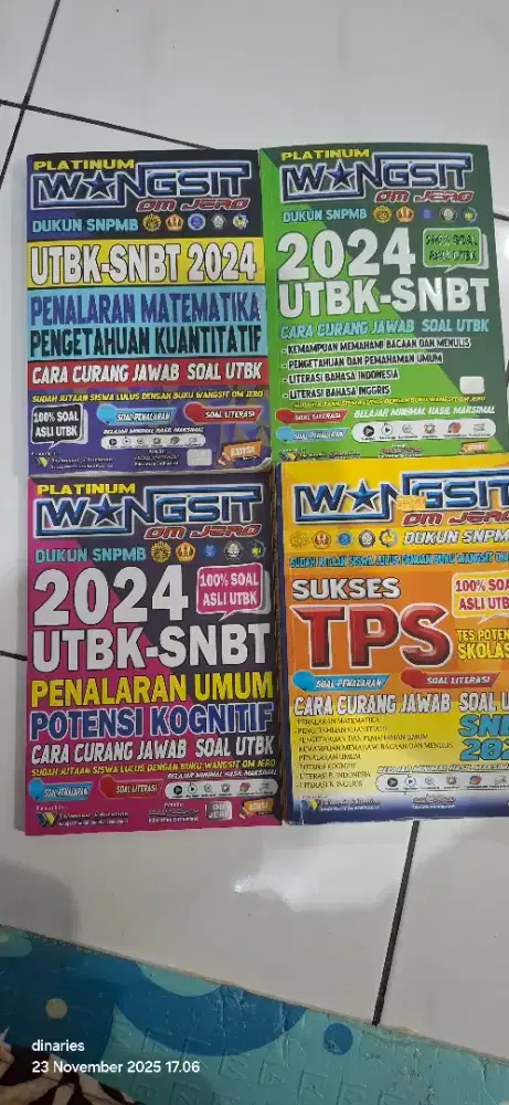 Jual buku utbk 2024 om jero