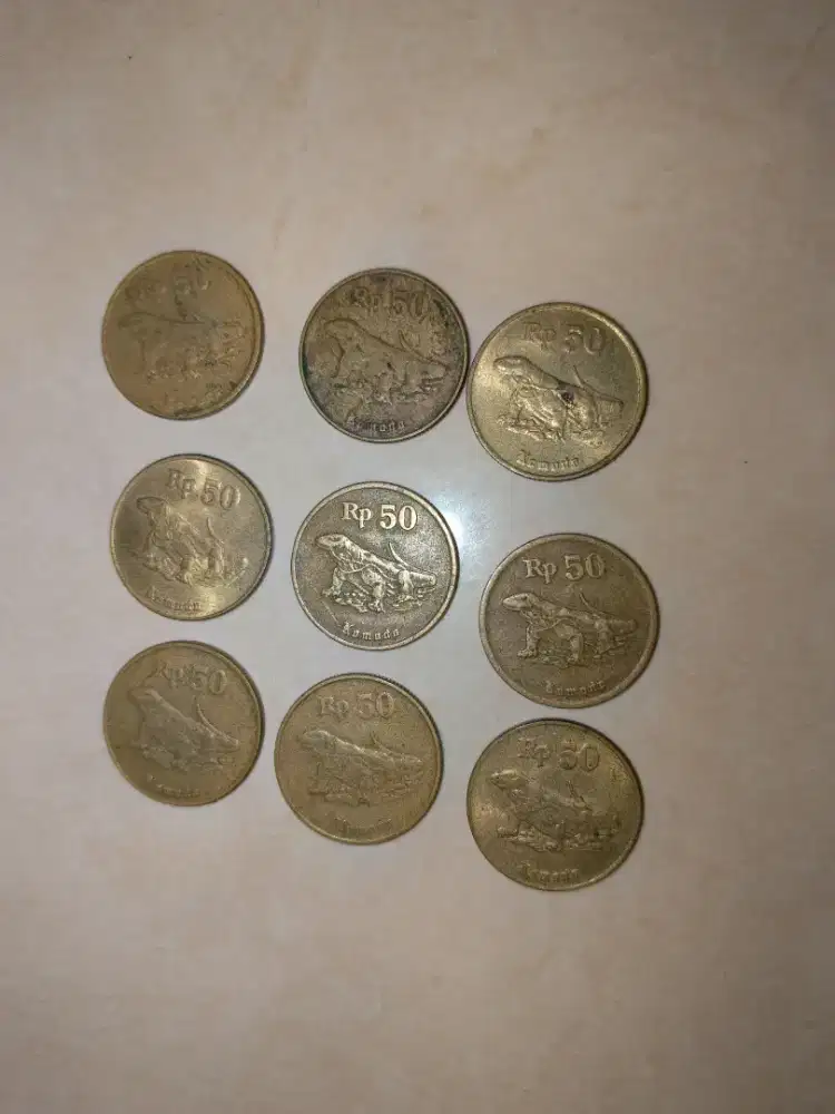 Uang Koin Kuno Rp 50