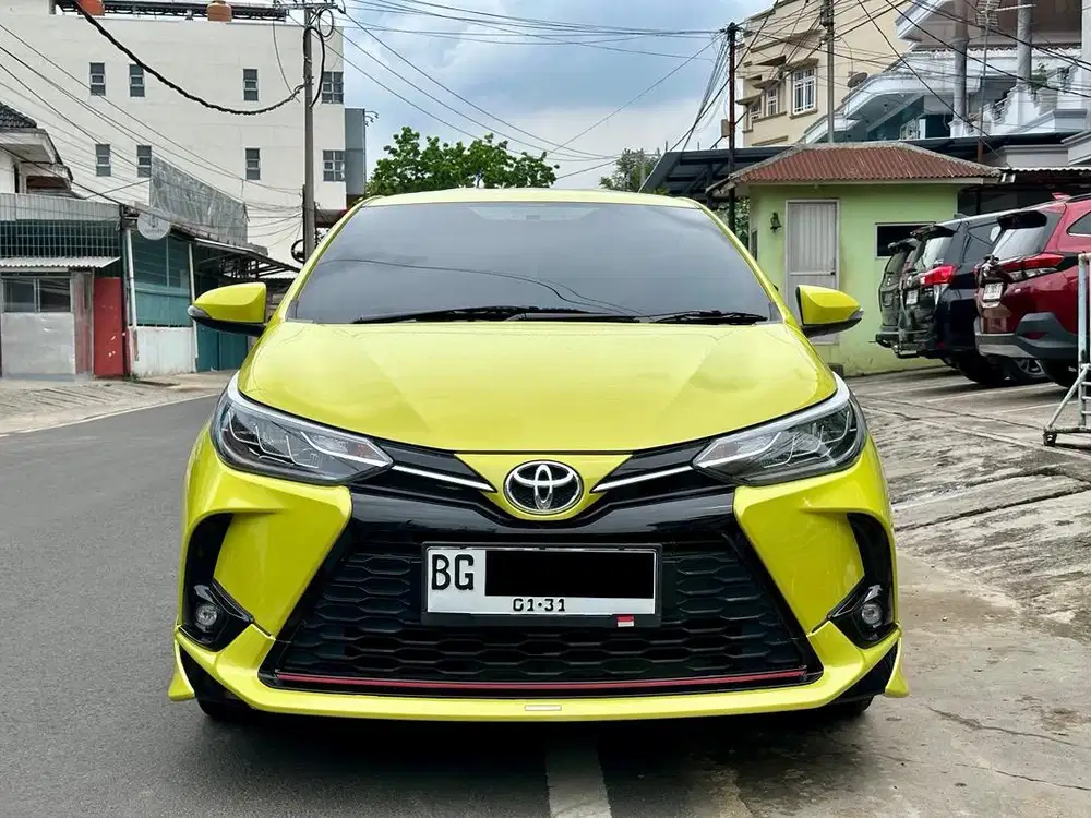 [KM 40rb DP 28jt] Yaris 1.5 S TRD CVT 2020 / 2021 Matic BG Palembang