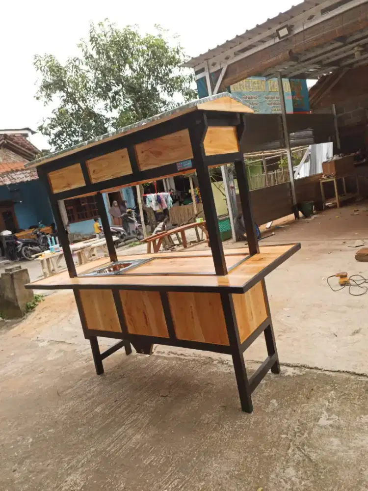 Jual Gerobak Angkringan, Bakso, Mie Ayam, Bubur, Sate, Soto, Pecel dll