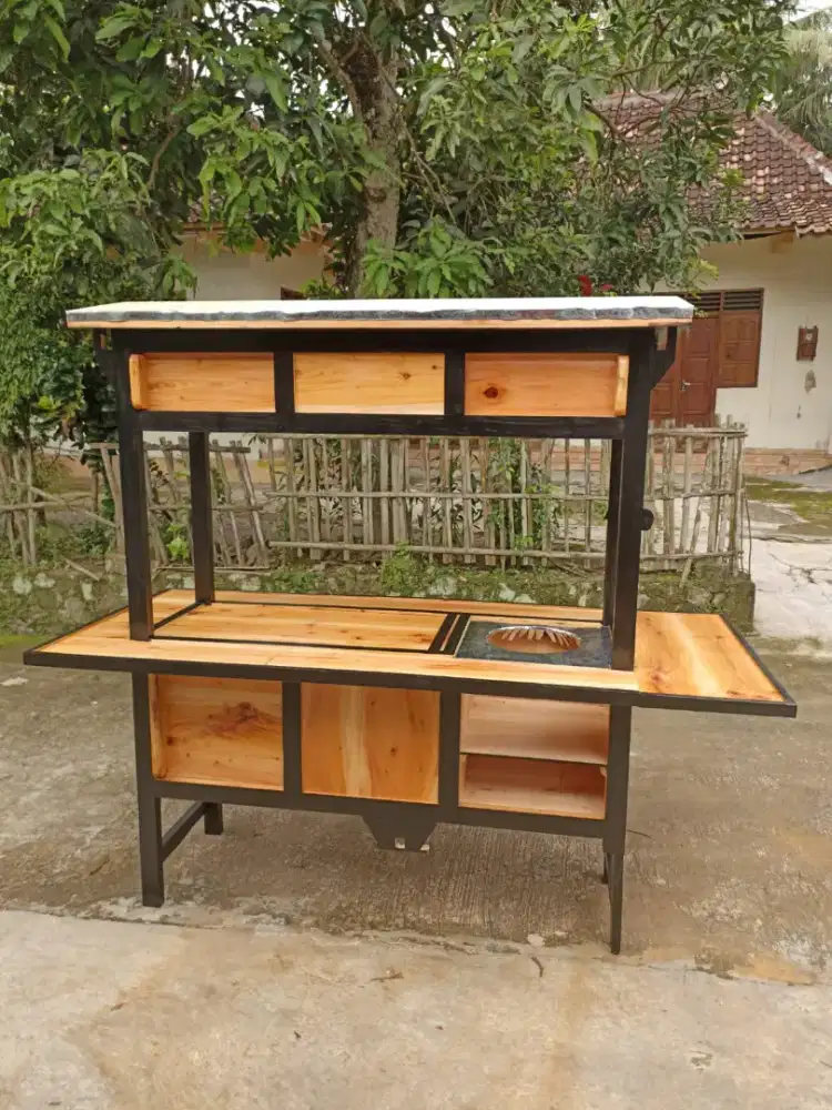 Jual Gerobak Angkringan, Bakso, Mie Ayam, Bubur, Sate, Soto, Pecel dll