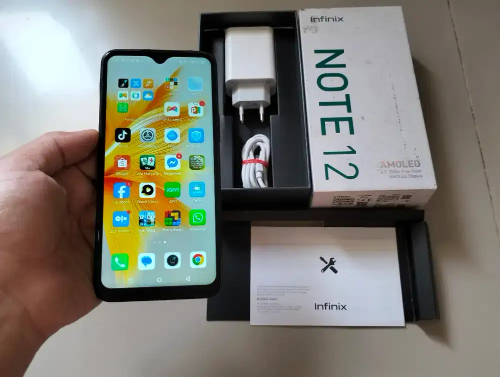 BUTUH UANG INFINIX NOTE 12 RAM 8GB +5GB / 256GB 4G 6.7in 50MP 5000Mah