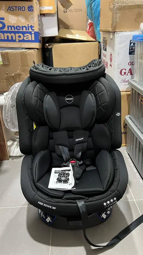 Carseat Babydoes Free rotate 360 isofix