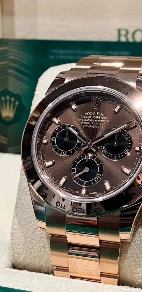 New 2025 Rolex Daytona Rosegold Choco Dial