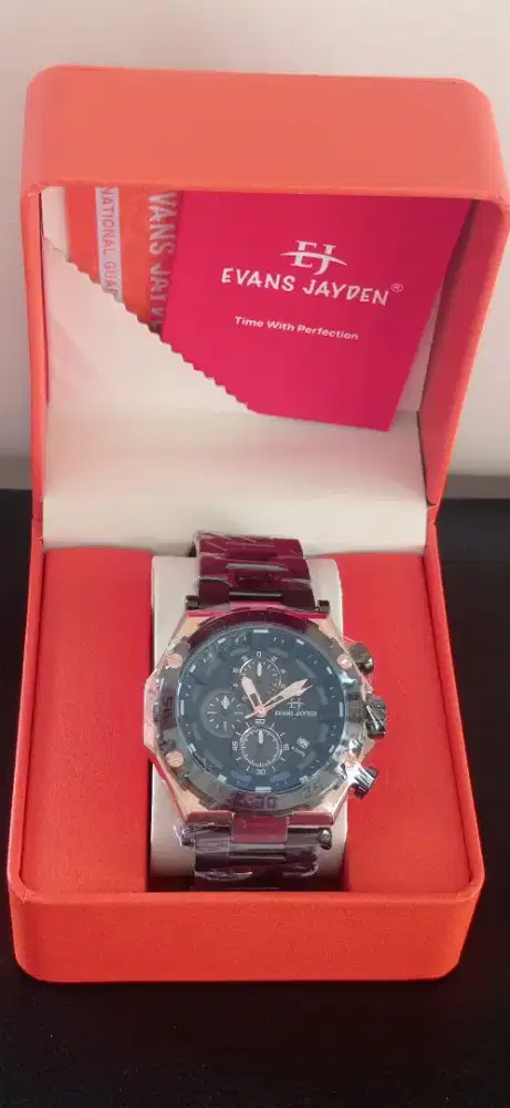 EVANS JAYDEN EJ 9864 ORIGINAL 100% (BLACK-ROSEGOLD)