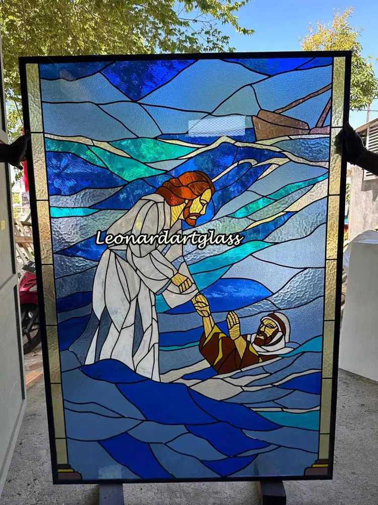 PENGRAJIN KACA PATRI HASIL SAMA DENGAN FOTO TIDAK ABAL ABAL