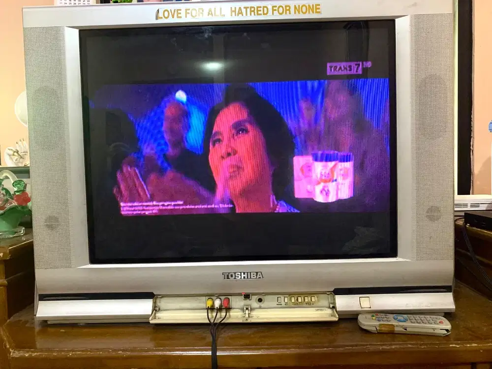 PRELOVED - Toshiba 29inch TV Tabung Bekas Good Condition can Nego
