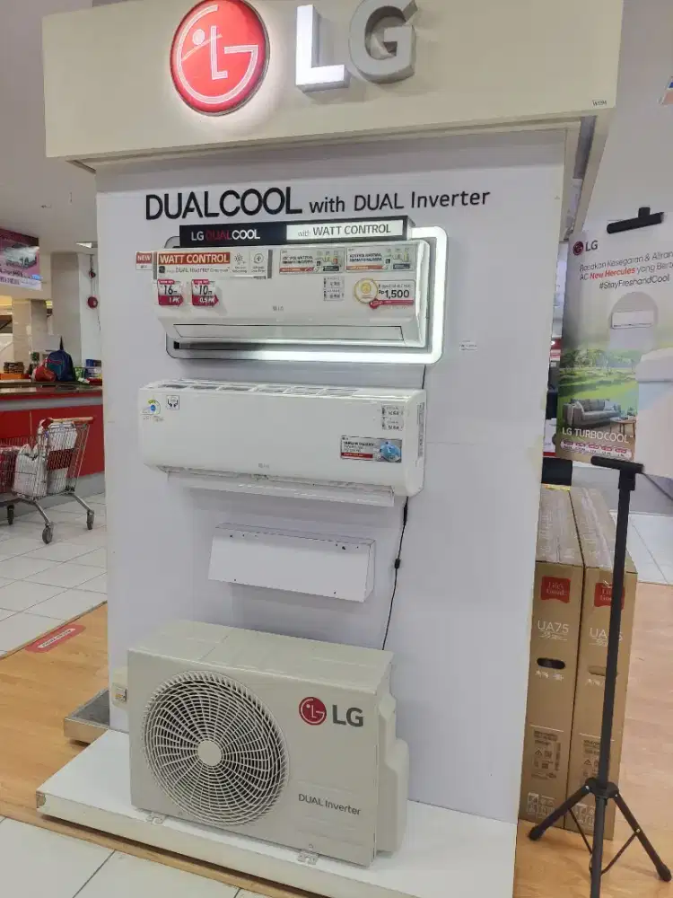 Promo kredit AC 1/2 PK cukup KTP