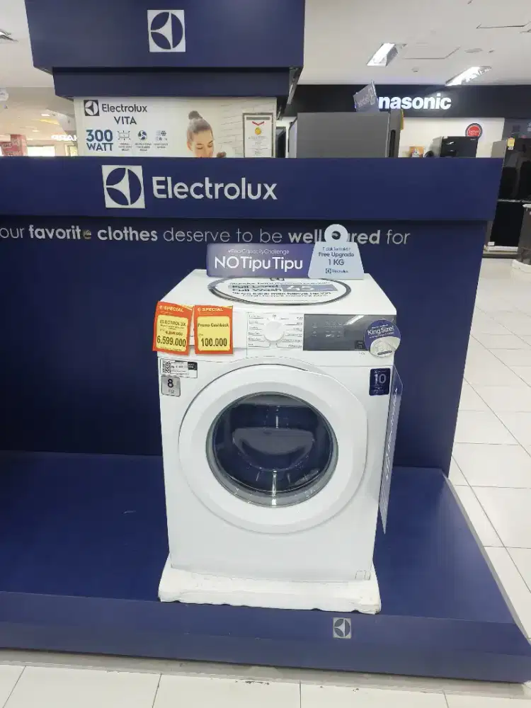 Promo kredit Mesin cuci 1 tabung cukup KTP