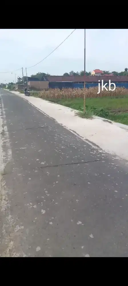 Jual tanah lokasi Banyudono byl luas 1400mtr harga 300jt nego