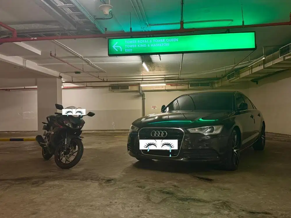 AUDI A6 2014 & YAMAHA R15 2018