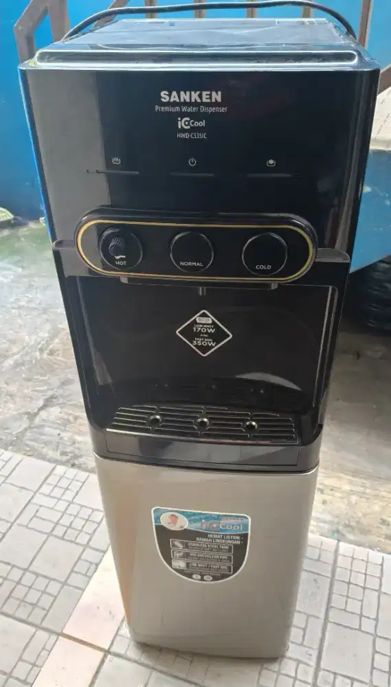 Dijual Dispenser Sanken tipe HWD-C535IC + kartu garansi 12 bulan,nego