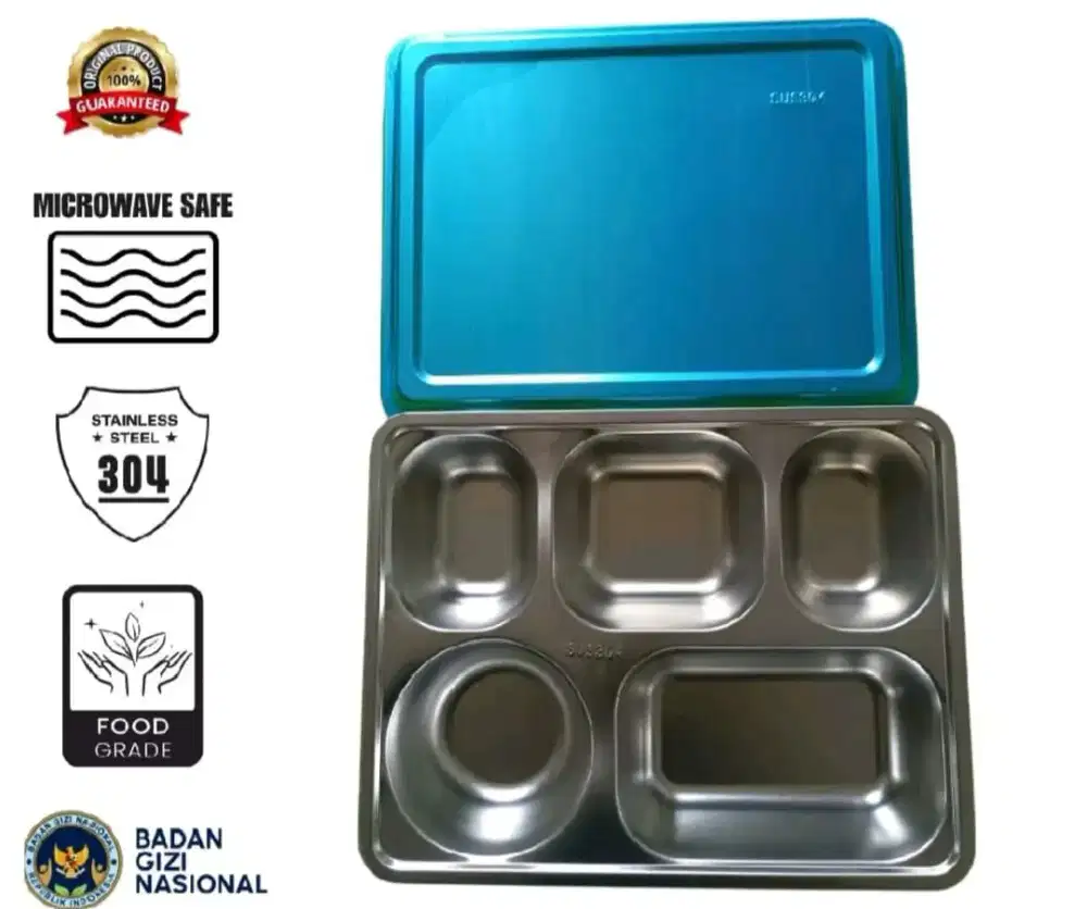 Cuci gudang Foodtray SUS 304 SNI Scoofindo