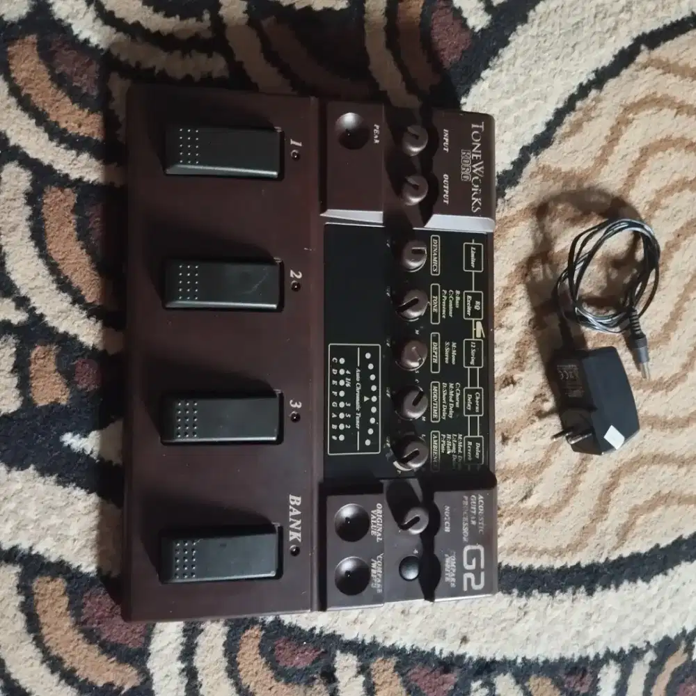 Acoustic guitar processor Tone works KORG G2 Rare